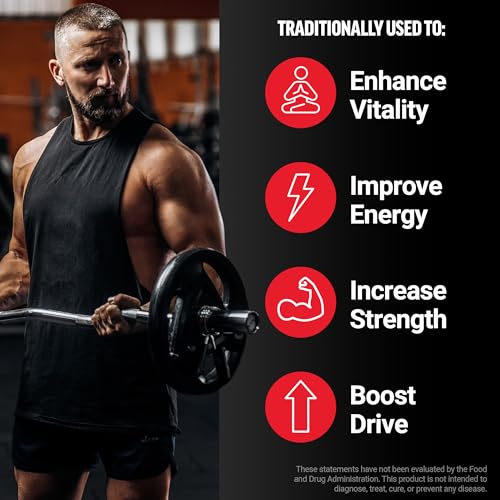 Image of Force Factor Black Maca Gummies for Men & Women, Boost Energy, Strength, Drive & Vitality, BioPerine & Selenium for Superior Absorption, Peruvian Black Maca Root Extract, Passion Berry, 60 Gummies