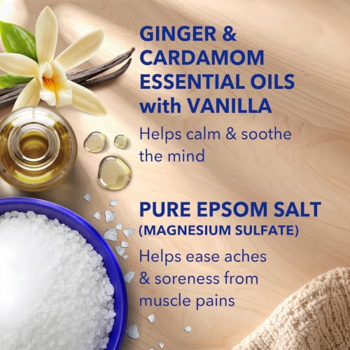 Dr Teal's Epsom Salt Magnesium Soak, Vanilla Comfort, 3 lbs - image 6