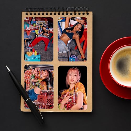 Image of Katseye inchBeautiful Chaos inch Album Glossy Laminated Photo Cards (Set of 14+2 Freebies)