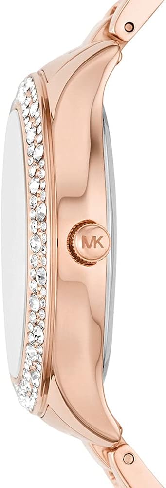 Michael Kors Orologio da donna Liliane, misura cassa 36mm, movimento a tre lancette, cinturino in acciaio inossidabile