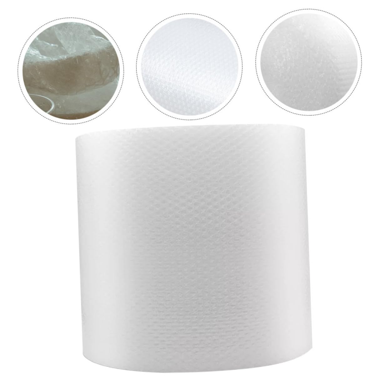 Angoily Film à Bulles Adaptable et Protecteur en LDPE pour Emballage et Transport Antichoc Rouleau pour Céramiques et Électroniques