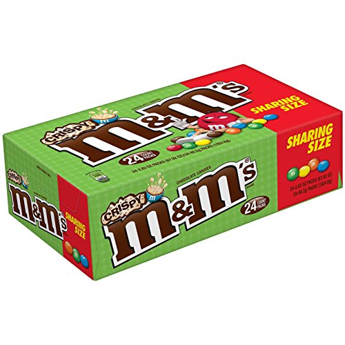 M&M's Crispy Chocolate Candy, Sharing Size - 8 oz Bag 