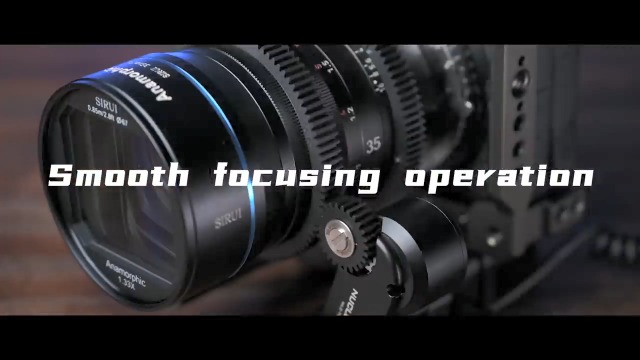 Amazon.com : SIRUI 35mm Anamorphic Lens F1.8 1.33X APS-C Cinema