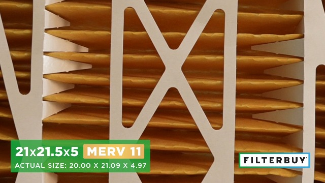 Amazon.com: Filterbuy 21x21.5x5 Air Filter MERV 11 Superior Pet