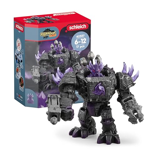 Schleich ELDRADOR | Schatten Master-Roboter mit Mini 42557 | 17 Teile