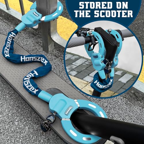 Image of Electric Scooter Lock, Bike Lock, Heavy-Duty Chain Lock 36.22 inch
