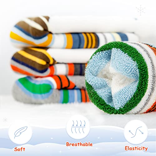Cimkiz Ski Socks Kids Winter Warm Thermal Snow Socks, Skiing Snowboarding Skating For Toddler Boys And Girls (2 Pairs Or 3 Pairs) #TOP5