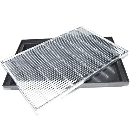 Preisvergleich Produktbild Powermat Profi Fussabstreifer- Fußmatte- Maschenrost- Gitter- Fußabtreter 580x365