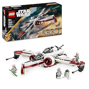 LEGO Star Wars 75402 ARC-170 Starfighter Bouwbaar Revenge of the Sith Speelgoed voor Kinderen met 4 Minifiguren, incl. Clone Pilots en R4-P44 Droid, Cadeau voor Jongens en Meisjes en Fans vanaf 9 jaar