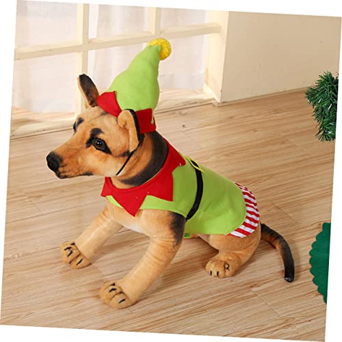 FRCOLOR Disfraz Navidad para Perro 1 Set Vestido miniatura 2