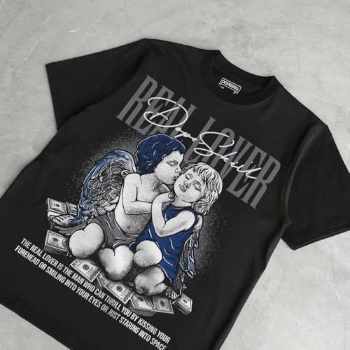 Image of DopeSkill Graphic Tee Streetwear Hip Hop Hypebeast Street Style Unisex T-Shirt Sneaker Colour Matching Shirts Real Lover