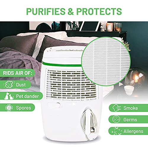 Meaco HEPA 20-Filter-Ersatz — True HEPA-Luftfilter-Nachfüll-kompatibel, nur 20 l Low Energy Luftentfeuchter — für sauberere… – Ansicht 2