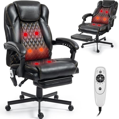 WENTUM Massage Office Chair Black