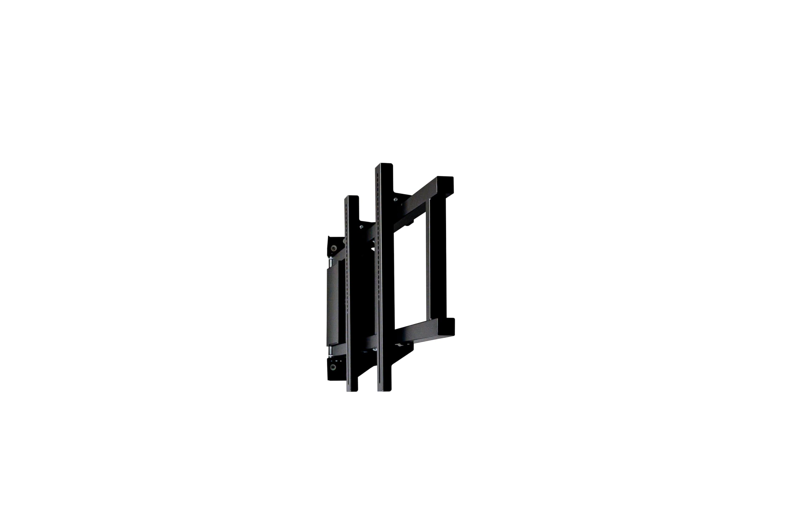 SABAJ M&D Soporte TV Pared Motorizado Eléctrico Giratorio 75 Pulgadas | Giro 180 grados a 2 grados por segundo, hasta 40 kg, VESA 100x100 a 600x400, inclinación manual 7 grados