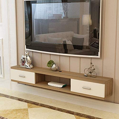 Wand-TV-Schrank Moderne schwimmende TV-Ständer TV-Konsole Möbel TV-Halterungen TV-Board-Rack Media Console Entertainment Center für