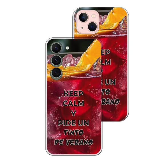 Samsung Galaxy S8 - Keep Calm Tinto de Verano