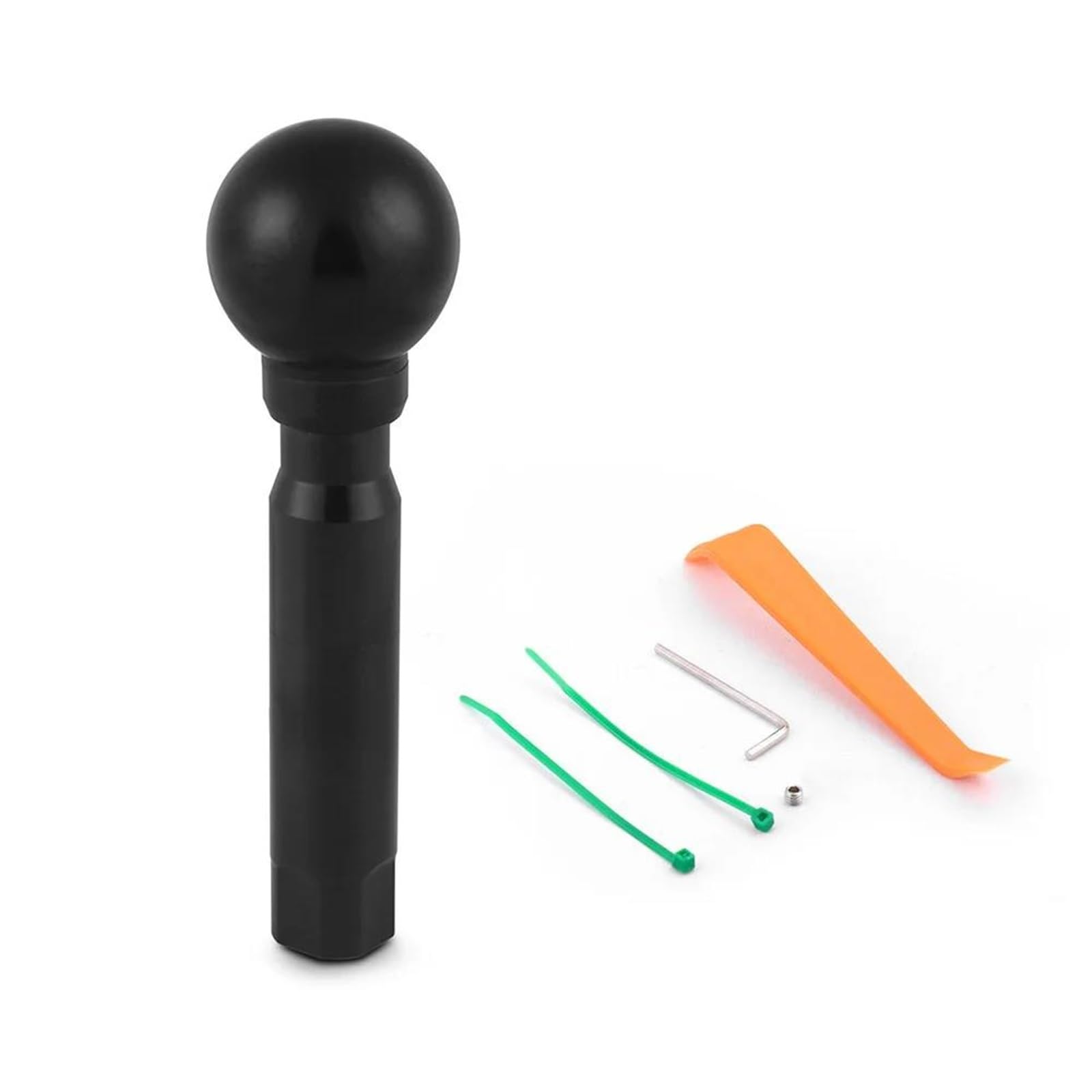 FSOZDBBPL Automotive Parts Gear Shift Knob Shifter Lever Knob AT Gearstick Lever Handle for Honda for Jazz 2014-2020(Black)