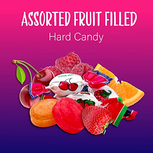 Old-Fashioned Assorted Fruit Filled Hard Candy - 3 Pound Bag #TOP2