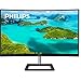 PHILIPS 328E1CA 32" Curved Monitor, 4K UHD, 120% SRGB, Adaptive-Sync, Speakers, VESA, 4Yr Advance Replacement Warranty