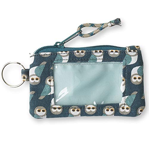 Image of KAVU Stirling Double Sided Slim Cotton Canvas Zip Wallet
