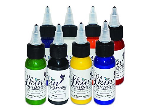 Skin Companion Best 1/2 oz 7 + 1 (Z black) 1 oz Free Color Set