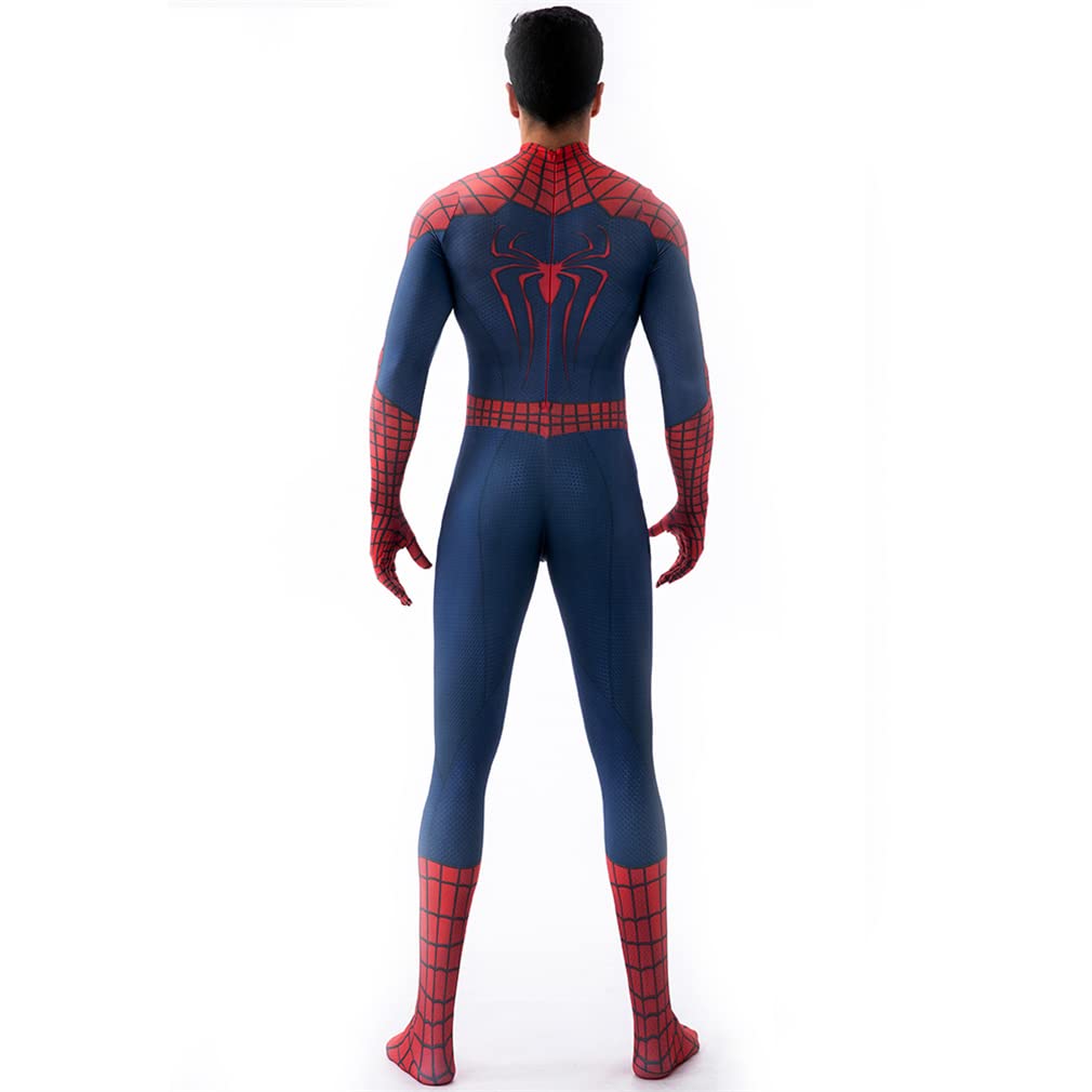 Amazon.co.jp: スパイダーマン コスプレ 全身タイツ コスチューム