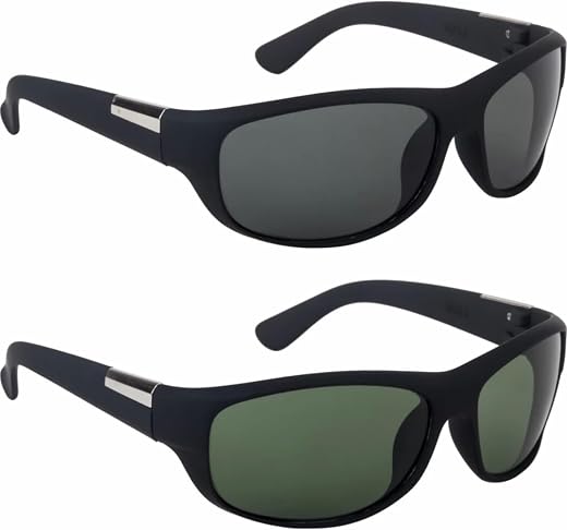 PC Star | Full Rim Wrap Around Branded Latest and Stylish Sunglasses | 100% UV Protected And Driving Sunglasses | Men &amp; Wo...