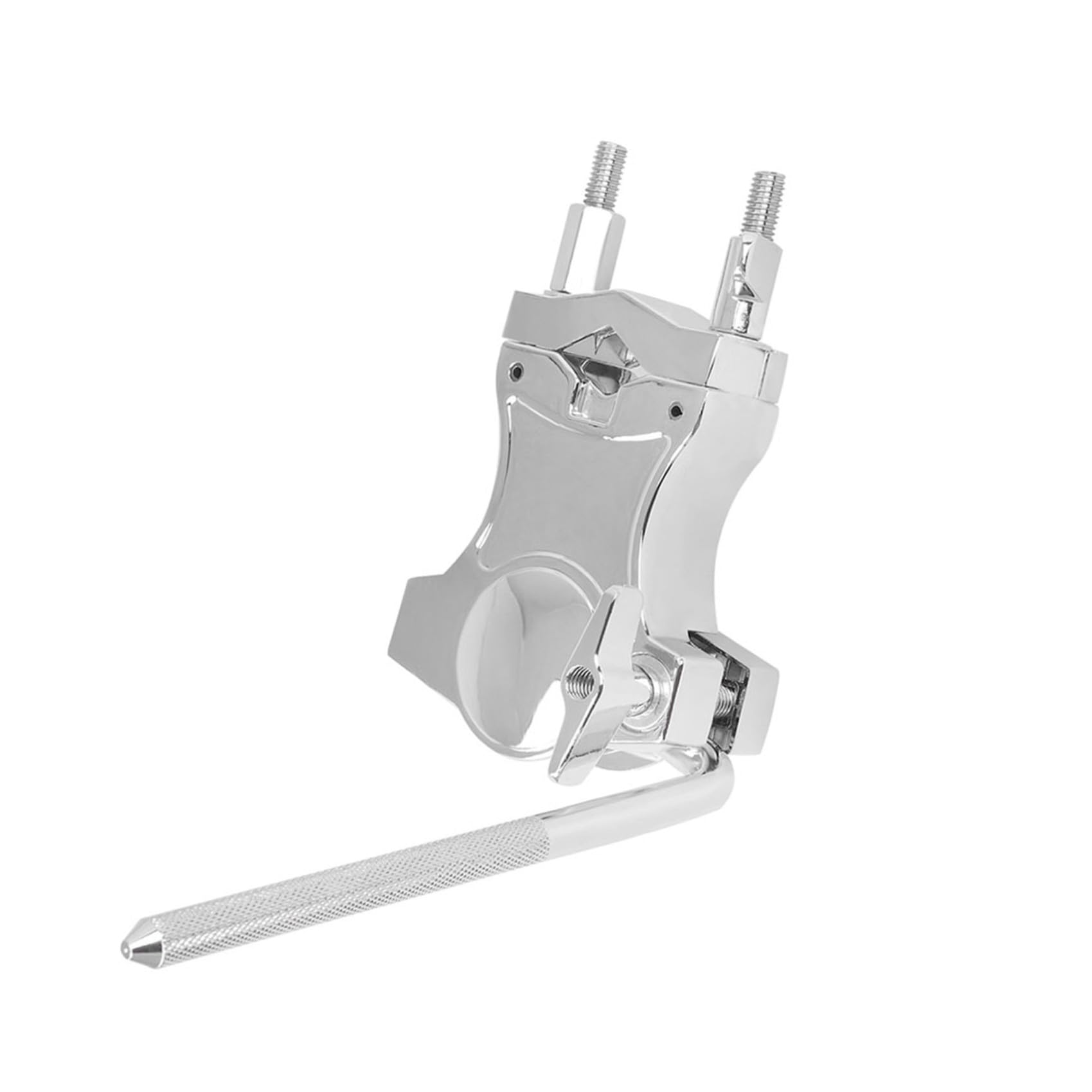 Hemobllo Pince de Tambour Alliage Réglable pour Percussion Support Dextension pour Tom Mélodique et Cloche de Vache Compatible avec Divers Supports Dinstruments de Musique