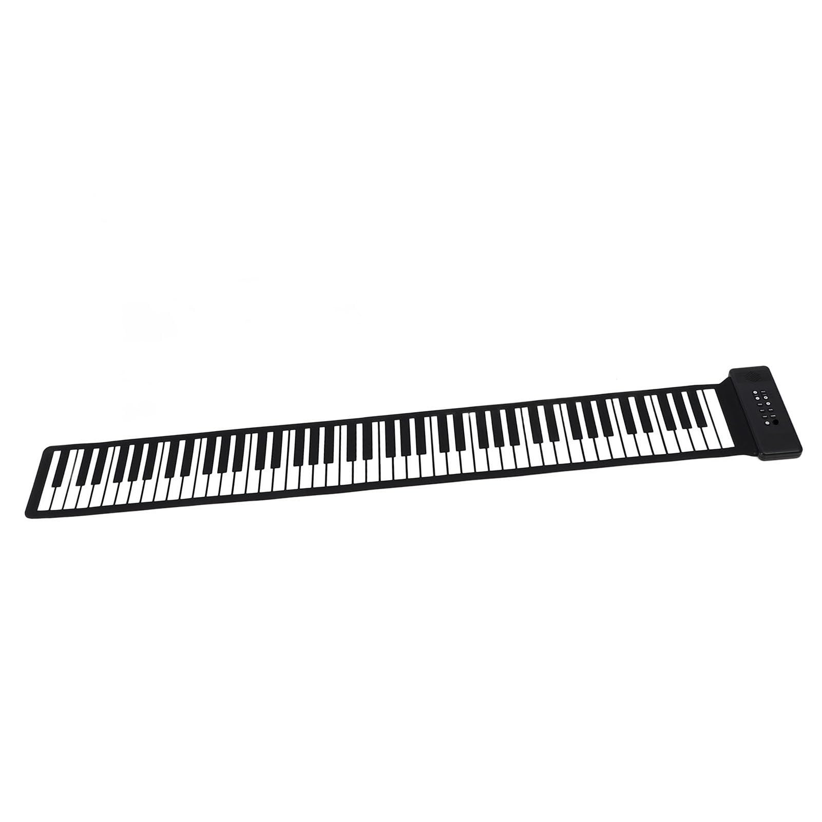 Rolotle Piano Belyboard Electronic Solding Belyboard Portable dla Miłośników Muzyki, Lekkie Fortepian i Kompaktowe dla Nauczania w Klasie