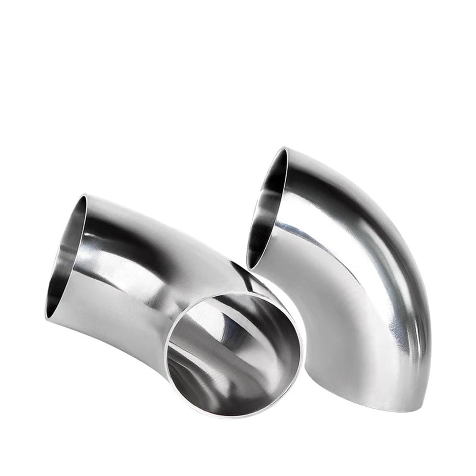 OD19/25/32/38/45/51/57/63/76mm-159mm Soldadura sanitaria Accesorios de tubería de codo de 90 grados SS304 Conector de acero inoxidable Homebrew Bee (89 mm)
