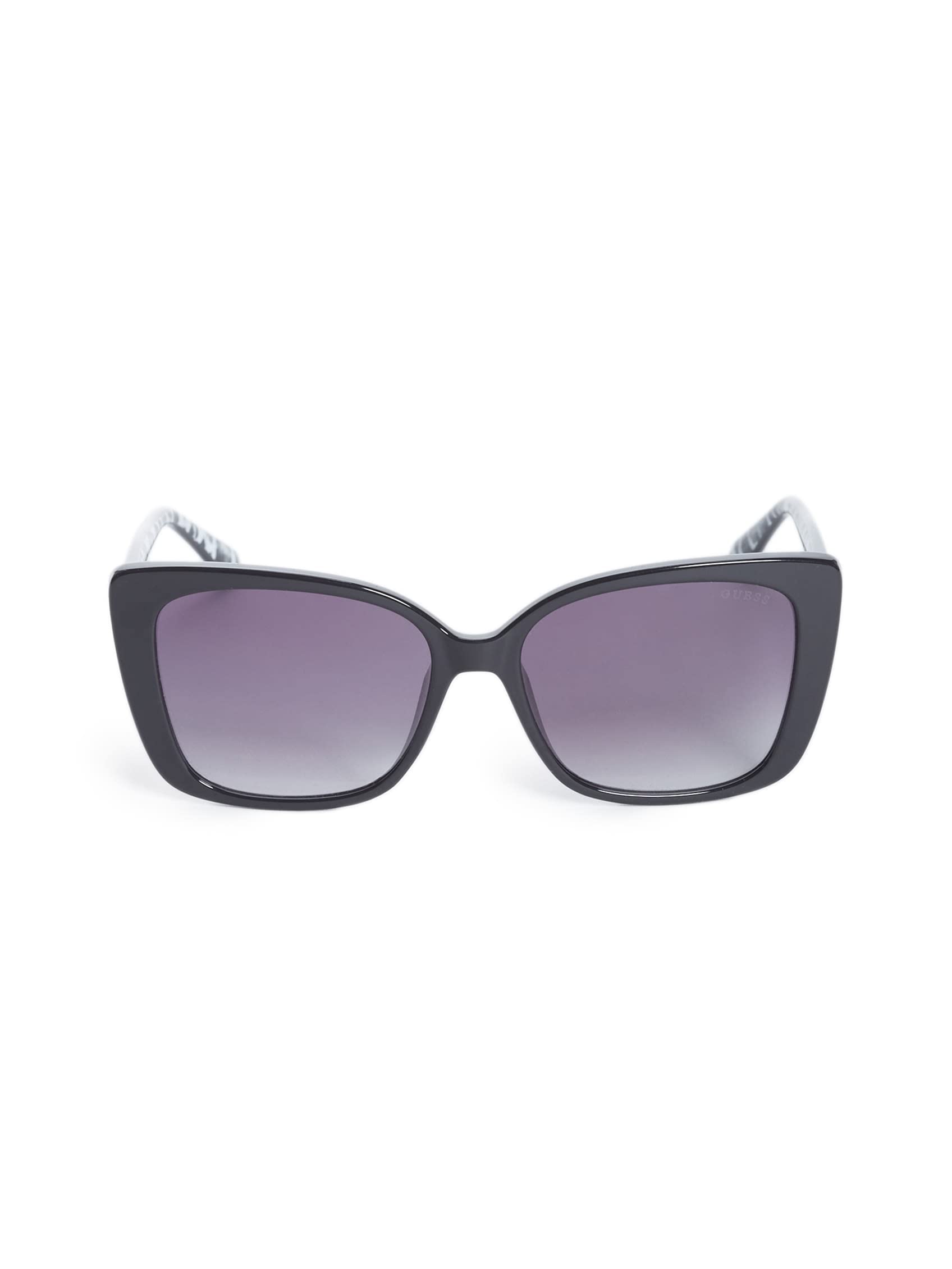 Guess Black Square Sunglasses - Female - Sunglasses - 56 Mm - Accessories