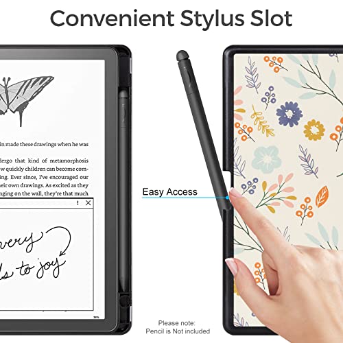 CoBak Case for Kindle Scribe All New PU Leather Cover with Auto Sleep