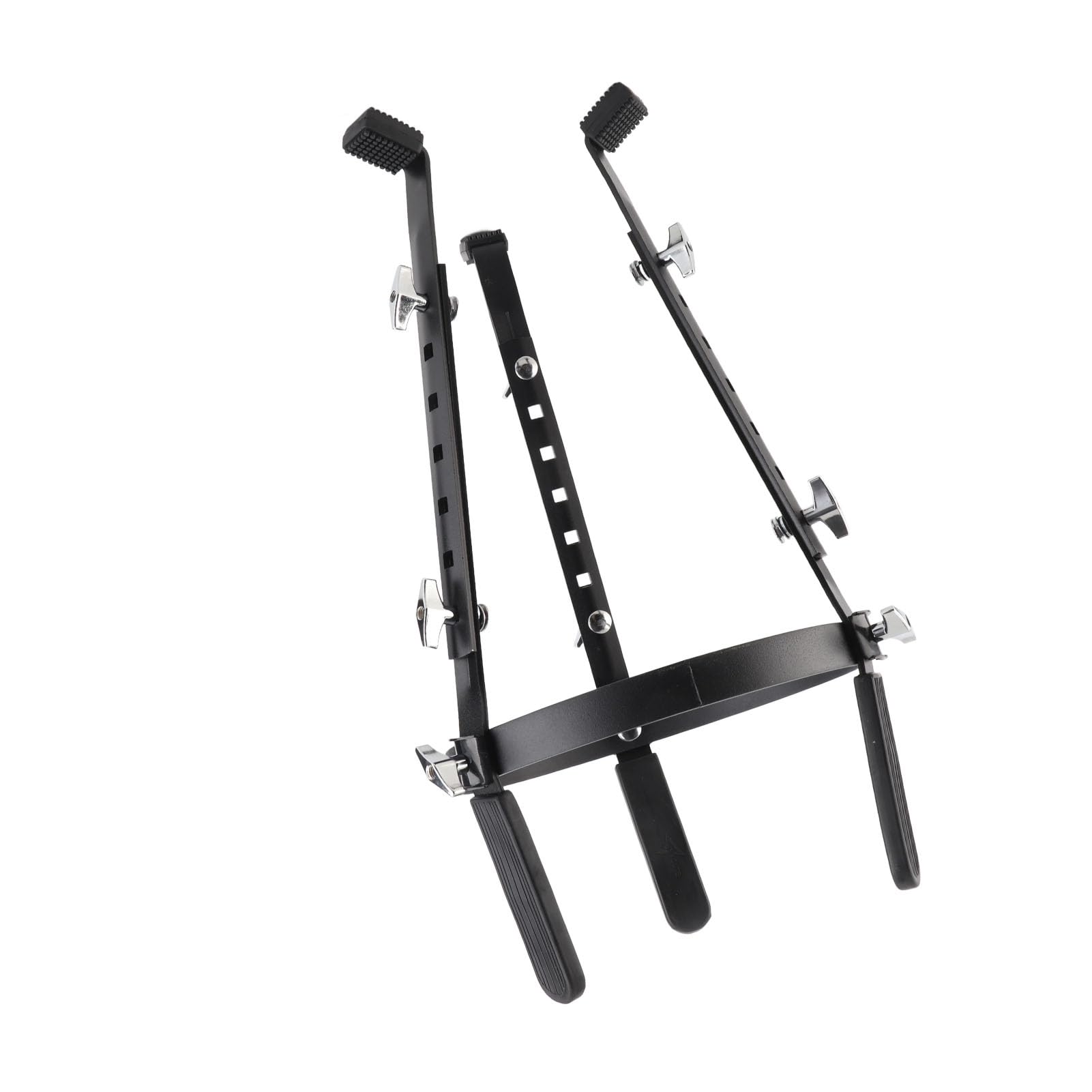 Zunate Soporte de Conga de Hierro, Rack de Batería Ajustable