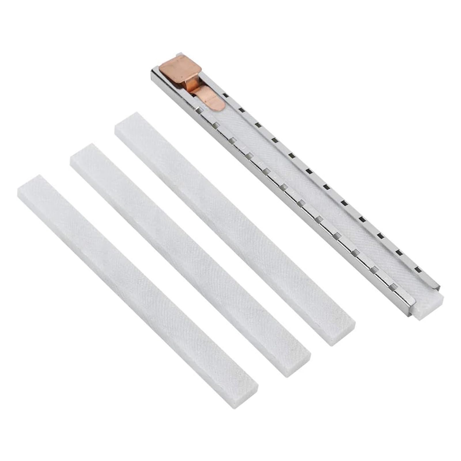 Slate Pencils with Holder Set – 4 PCS French Chalk Tracer Pencils – Soapstone Holder Sticks for Industrial Marking on Metal Concrete Steel