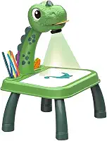 Mesinha Projetora Desenho Divertido DM Toys Dino na Floresta