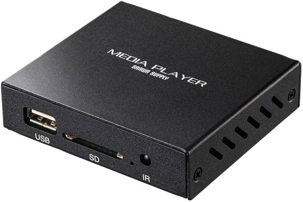 Amazon.co.jp: サンワサプライ アウトレット メディアプレーヤー