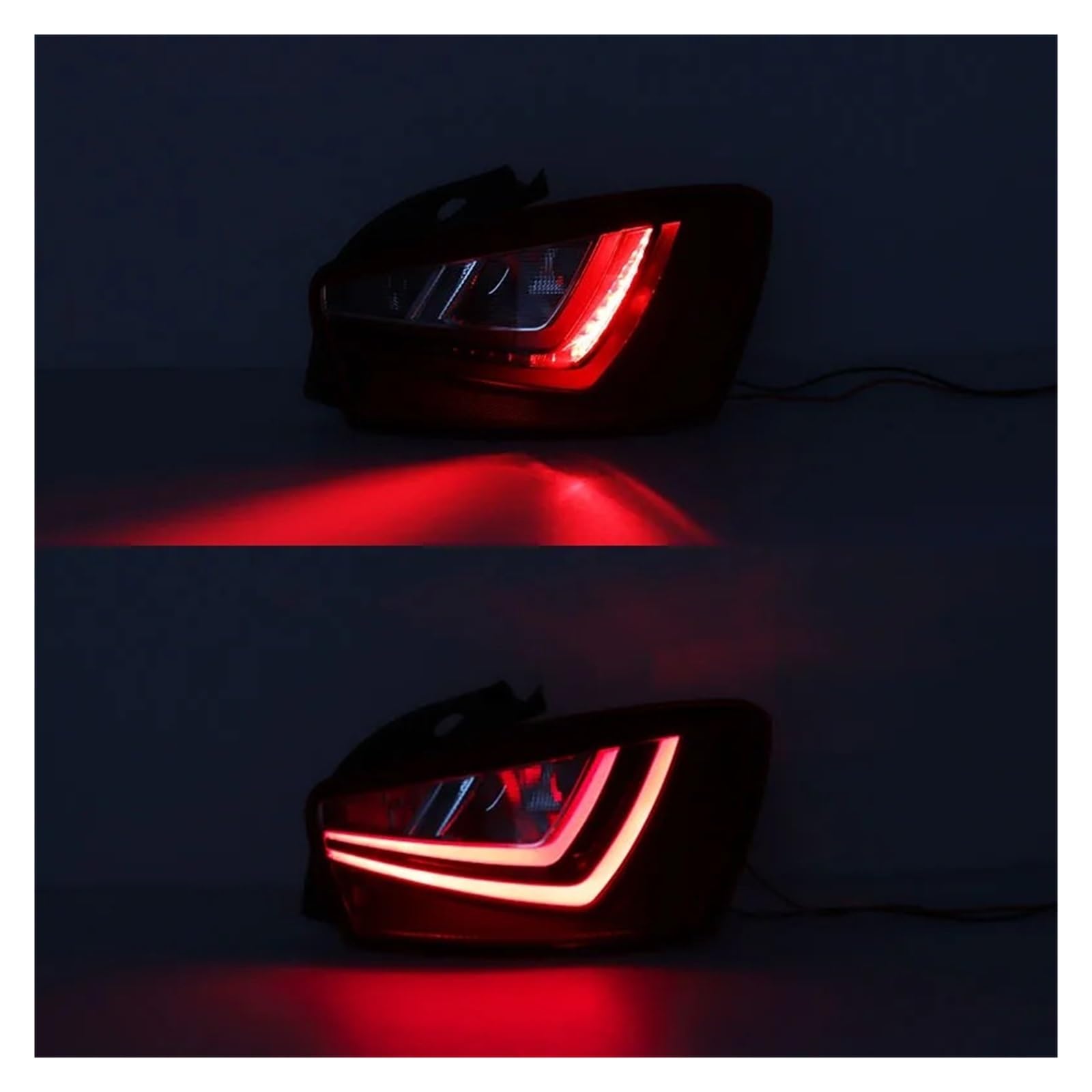 Blocchi fari Posteriori Auto Per Seat Ibiza 2013-2017 Esterni Fanale Posteriore Luce Segnalazione Luce Stop Fanale Posteriore A LED Automatico(Only Right)