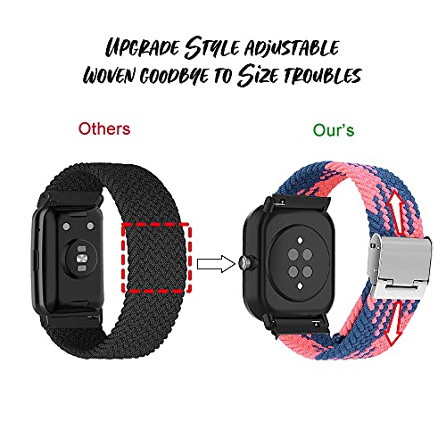 Niboow 20mm Strap for Amazfit T-Rex 3 Pro 44mm/Active 2/Active/GTS 4/GTS 4 Mini/GTS 3/GTS 2 Mini - Image 4
