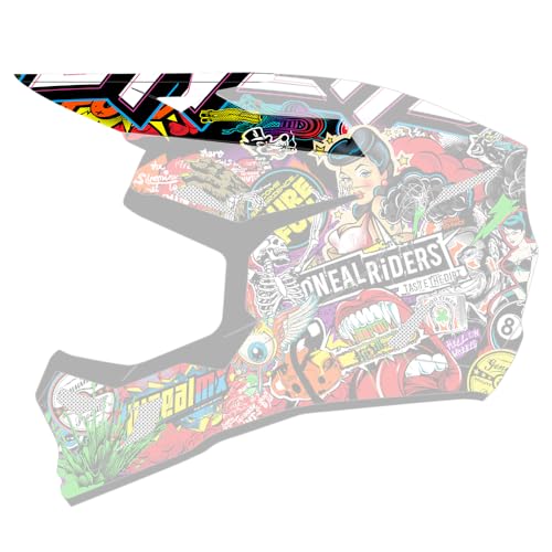 Helmschirm 3SRS Crank Multi - Mehrfarbig 0625-140