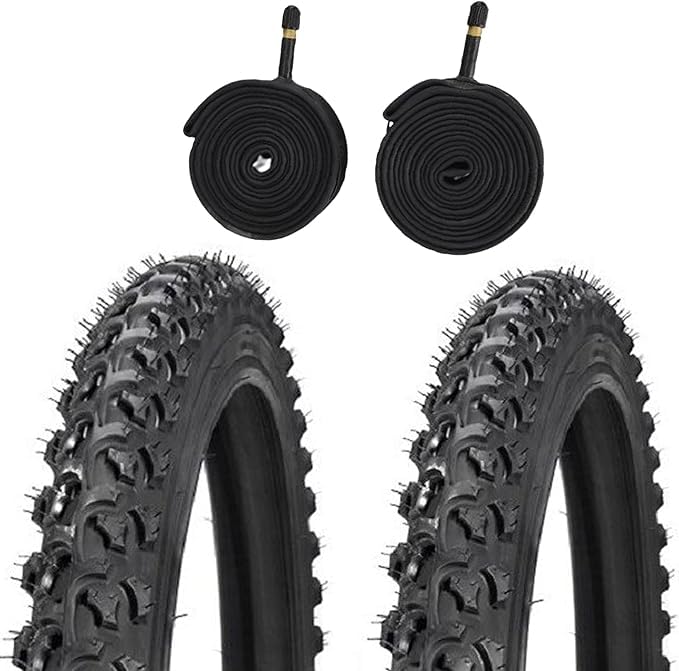 Cubierta Kenda MTB 26X1.95 + 2 cámaras de Aire de 26' con válvula AV (Gorda/Moto)