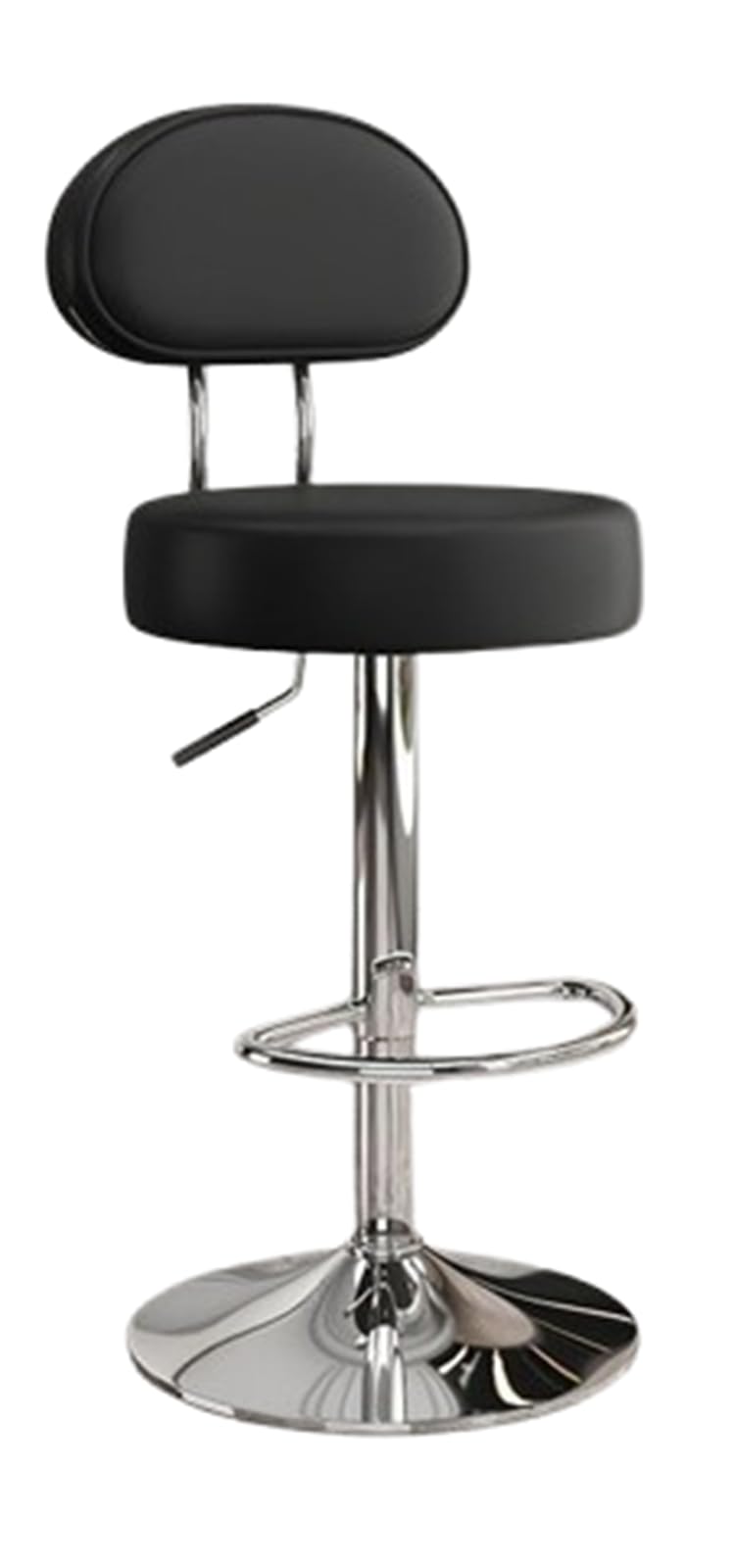 NHDVDVAV Counter Height Bar Stools,Modern Swivel Bar Stools with Back, Adjustable Stool Chair with Footrest,for Breakfast Nook, Home & Cafe,Bar,F