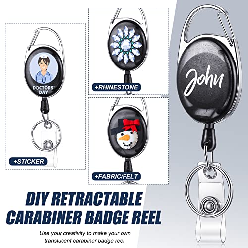 Porte-badge rétractable solide contre la casse des clips de cartes