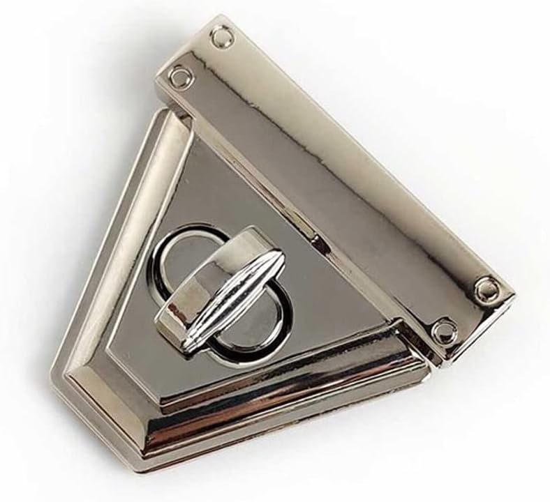 Bags lock Clasp Mortise Lockstitch buckle Handbag locks Screw hook Closure Hardware accessories(D)