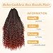 Yewell Goddess Box Braids Crochet Hair 24 Inch Crochet Box-Braids, 9 Packs Boho Box-Braid Crochet-Hair For Black Women Pre Looped Box Braiding (24Inch 9 Packs,T350)