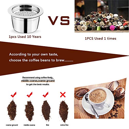 Sesama For Verismo K FEE CBTL Refillable Coffee Capsule Pod Filter