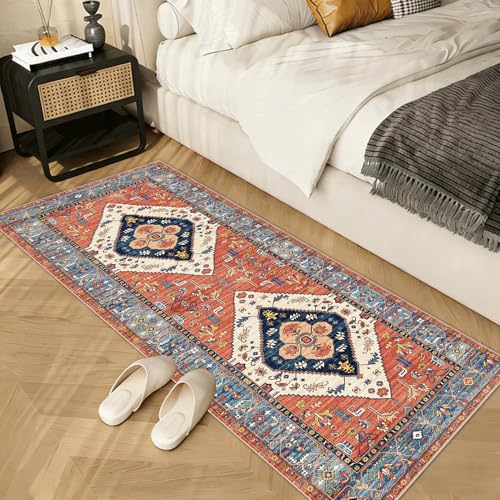 Alfombra de pelo corto para salón, pasillo y habitación de 80 x 100 cm 6