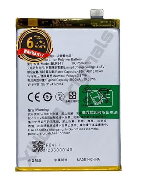 Image of BLP841 Battery for Realme 8 Battery with 6 Month Warranty***** (R214)