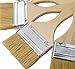 6 Pack - 3" Disposable Chip Brushes - Paint, Utility, Apply Varnishes, Stains, Glues