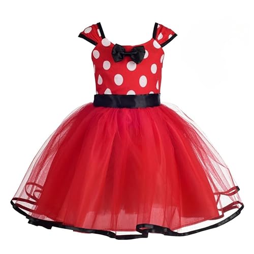 Lito Angels Deguisement Robe Princesse Souris Enfant Fille, Anniversaire Fete