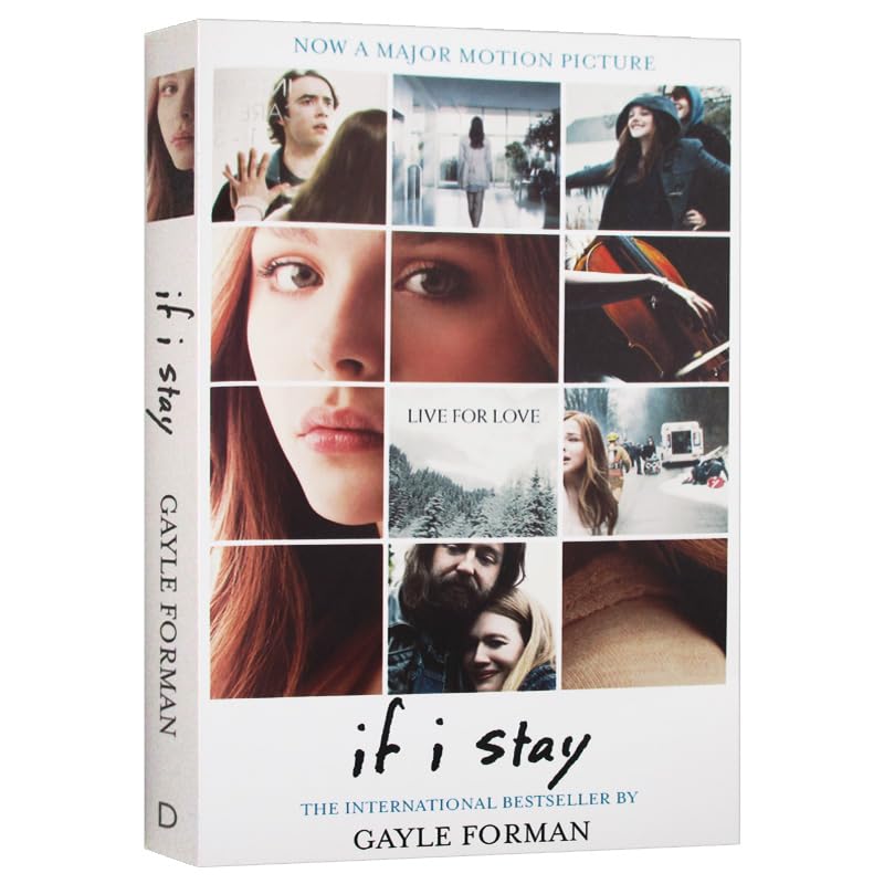 If I Stay Gayle Forman, books in english, Film on novel based